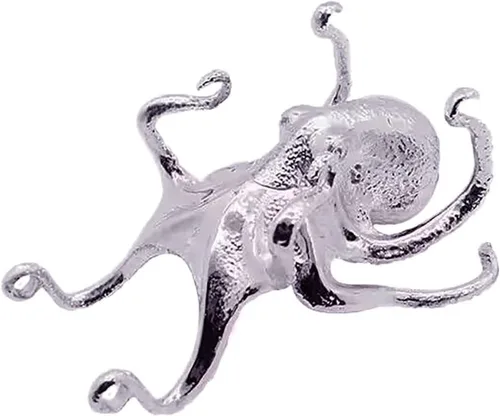 Vista 6 de Soporte de pulpo para teléfono celular, soporte multifuncional de pulpo, soporte para teléfono, soporte para bolígrafo, estatua de pulpo, escultura