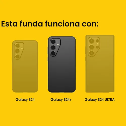 Vista 2 de OtterBox Funda Samsung Galaxy S24+ Commuter Series - Negro