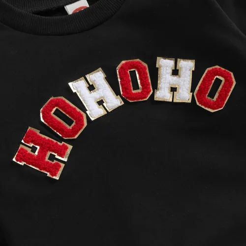 Vista 6 de Eadrioss Sudadera de cuello redondo para bebé, niña, niño, sudadera de Navidad, ropa de invierno