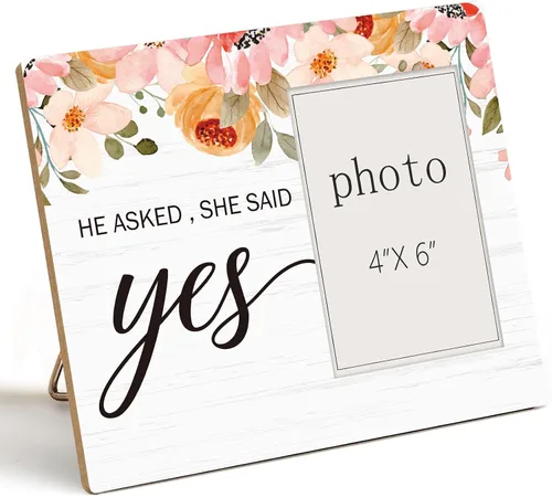 Vista 7 de I Love You Most Gifts - Marco de fotos de madera con corazones para él, su cumpleaños, aniversario, Navidad, regalo sentimental "I Love You
