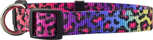 Vista 2 de Native Pup Collares reflectantes para perros (S, leopardo)