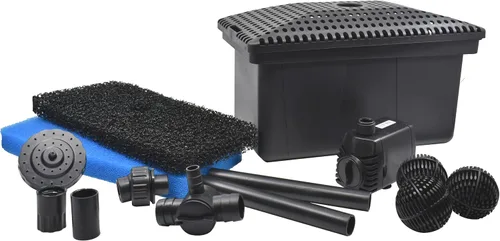 Vista 2 de POND BOSS Kit de filtro con bomba (1 paquete) y clarificador de agua de estanque API POND ACCU-CLEAR