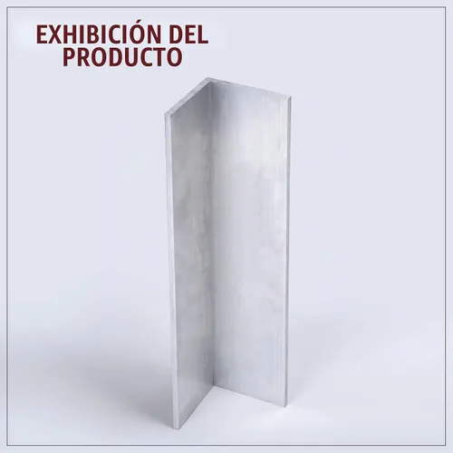 Vista 6 de 13 pulgadas de barra angular de aluminio, 3" x 3" x 1/4" de ángulo de aluminio 6061, material de moledor T6511 de 1/4" de espesor 1 pieza