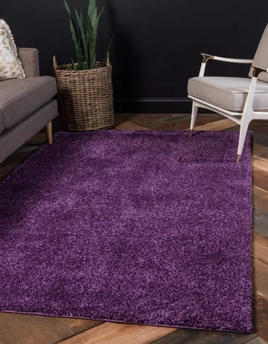 Vista 31 de Unique Loom Colección Solo - Alfombra Calabasas (7' 10" x 10' Rectangular, Azul Claro)