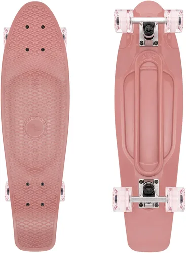 Vista 16 de KMX Classic Retro Mini Cruiser Skateboard for Kids, Teens, Adults Portable Compact Cruiser for Boys,Girls,Students,Beginners & Pros,Smooth