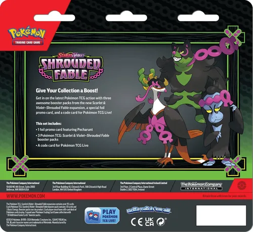 Vista 4 de POKEMON TCG: SCARLET Y VIOLETA FÁBLISTA DE TRES BOOSTER