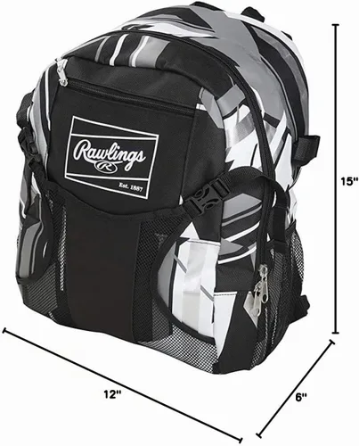 Vista 13 de Rawlings Remix Backpack Equipment Bag T-Ball & Youth Softball Multiple