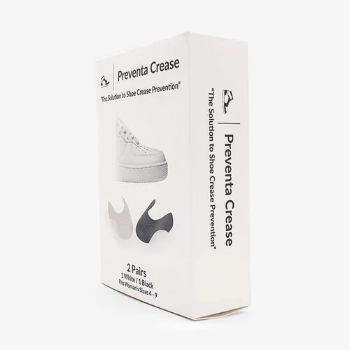 Vista 2 de Preventa Crease Shoe Crease Protector (2 Pairs - 1 Black & 1 White), Shoe Guard for Jordan Air Force, Nike, Dunks, and more