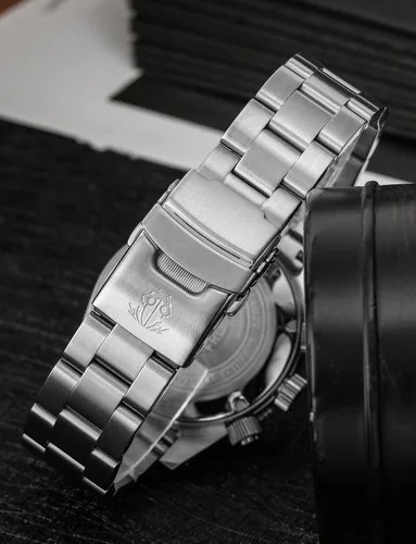 Vista 4 de VS75B Solar Chronograph 62MAS Sapphire C3 Luminous 41mm Dial 200M Waterproof Quartz Movement Wristwatch for Men