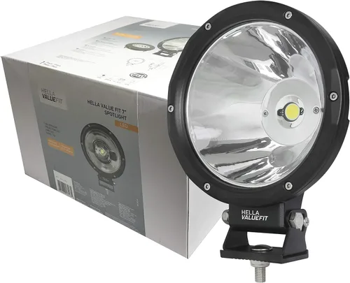 Vista 5 de HELLA 357200011 ValueFit - Luz de haz puntual de 7 pulgadas, multicolor