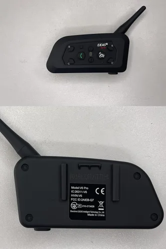 Vista 3 de MIMIRACLE Auriculares de árbitro, sistema de comunicación de árbitro V4+2V6