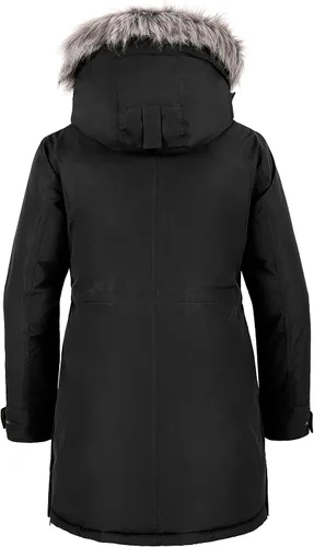 Vista 2 de Wantdo - Chaqueta de invierno con capucha para mujer