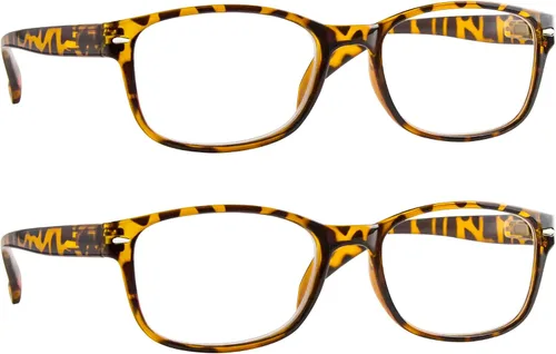 Vista 17 de TruVision 9505HP Reading Glasses - 1, 2, 3 Pack for Men & Women 9505 2 negro