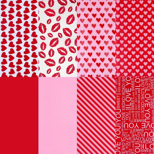 Vista 8 de AORZIT 120 hojas de papel de seda de Navidad, 12 diseños de papel de regalo con patrón de Navidad para bolsas de regalo, botellas de vino Navidad 90C