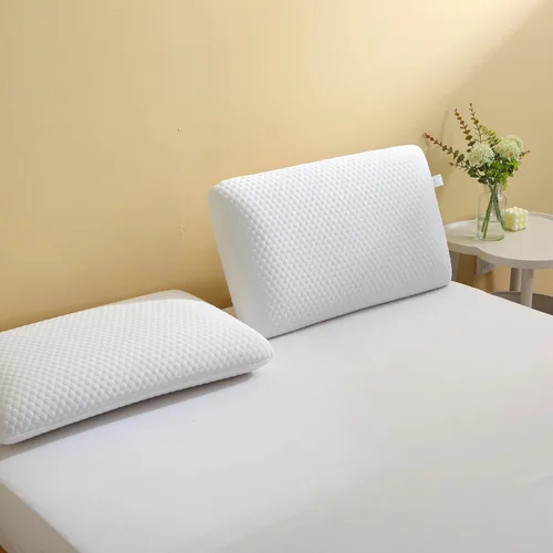 Vista 6 de CSDLF Almohadas de Cama de Espuma Viscoelástica, Almohada para Personas que Duermen de Lado y Boca Arriba, Almohada para Alivio del Dolor de Cuello
