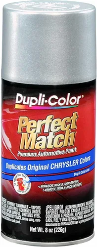 Vista 126 de Dupli-Color EBCC04177 Perfect Match Pintura en Aerosol Automotriz – Chrysler Bright Platinum Metallic, PS4/MS4 – Lata de Aerosol de 8 oz