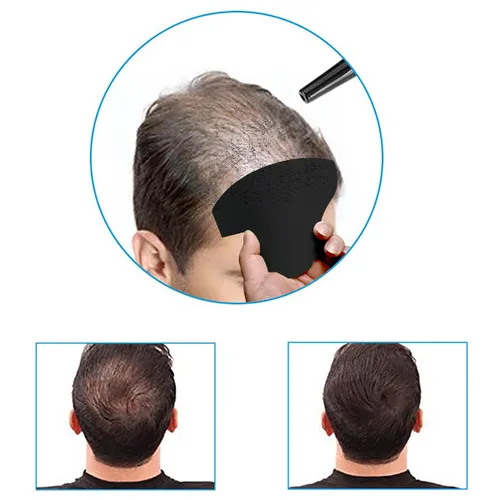 Vista 4 de Tarjeta de línea capilar multiusos con diseño de línea capilar de peluquero adecuada para diferentes tipos de diseño Barber Design Barber Styling