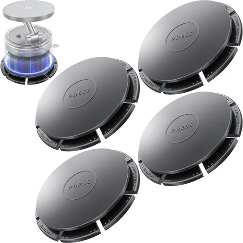 Vista 10 de eSamcore Almohadilla adhesiva para tablero de instrumentos de 2.75 pulgadas para soporte magnético de teléfono con succión al vacío, disco