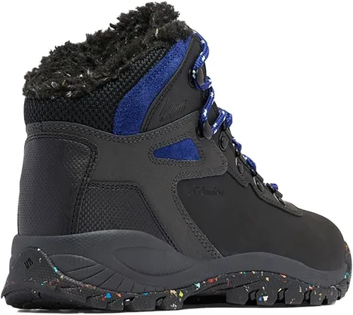 Vista 6 de Columbia Zapatos de senderismo Newton Ridge Plus Omni Heat para mujer Negro/zafiro oscuro