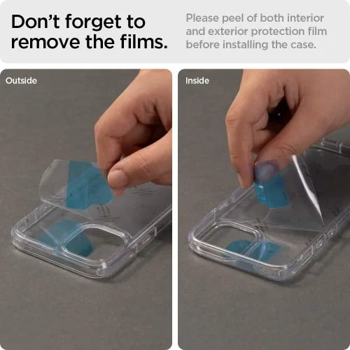 Vista 2 de Spigen Funda para iPhone 12 Mini, ultra híbrida, sin anillo magnético, antiamarilleo, transparente
