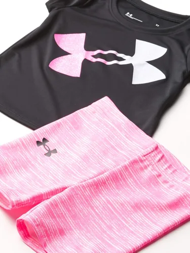 Vista 180 de Under Armour baby-girls Ua Terrazzo Leopard Heart SetShort Set