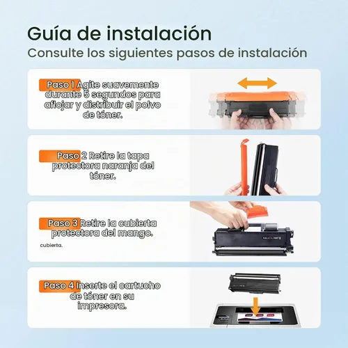 Vista 6 de E-Z Ink TN433 - Cartucho de tóner compatible con Brother TN-433 TN431