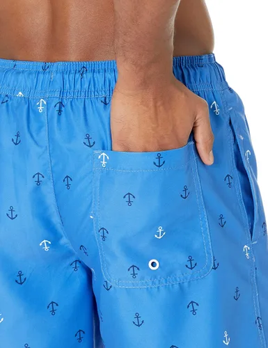 Vista 4 de Tienda Essentials - Traje de baño para hombre, secado rápido, de 7pulgadas