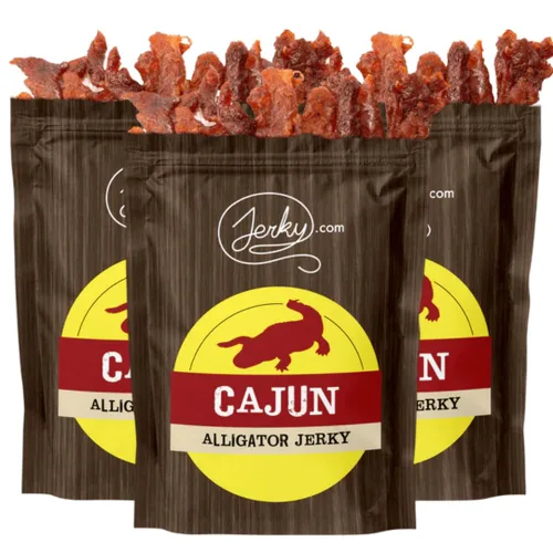 Vista 10 de Jerky 's Exotic Teriyaki Venison Jerky - Bocadillos de carne de caza salvaje, aperitivos exóticos, ricos en proteínas, totalmente naturales, sin