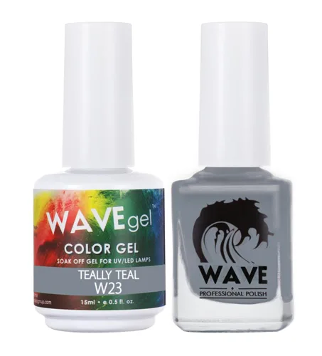 Vista 153 de WAVEGEL - Juego dúo de gel y esmalte de uñas a juego - Colección Simplicity - #P109 Blizzard I 0.5 onzas