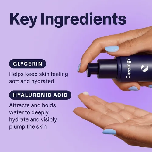 Vista 5 de Set de Regalo Curology Essentials, Parches para Espinillas de Emergencia para la Cara, Limpiador Facial Suave y Hidratante Gel Ligero para la Cara