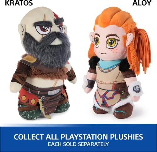 Vista 7 de PlayStation God of War Ragnarök Kratos 10-Inch Collector Plush