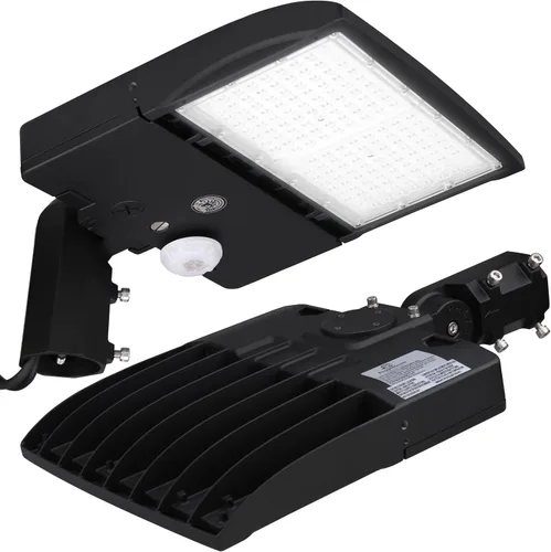 Vista 58 de RuggedGrade Vatiaje de luz LED NextGen IV de 100 W para estacionamiento Negro