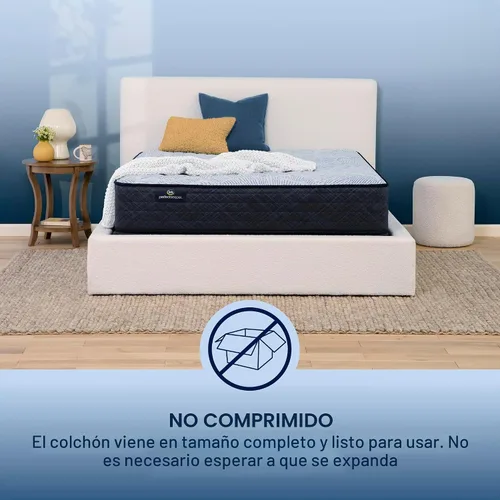 Vista 2 de Serta Perfect Sleeper - Colchón individual mejorado de 12 pulgadas, firme