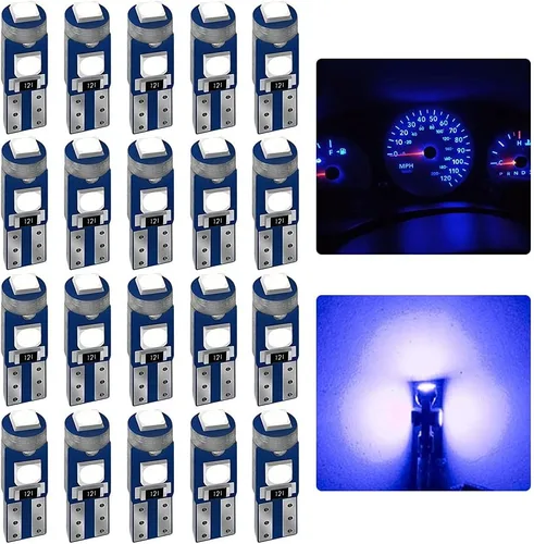 Vista 9 de AUXLIGHT 20 bombillas LED T5 para tablero de instrumentos 3030 chipsets 74 37 27 17 2721 reemplazos para puerta interior cúpula panel