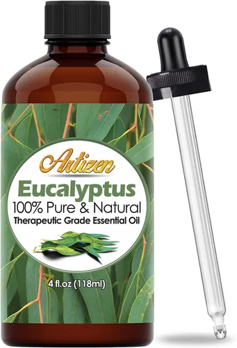 Vista 123 de Aceite esencial Artizen (100 % puro y natural, sin diluir) de calidad terapéutica, botella gigante. Ideal para aromaterapia, relajación, terapia