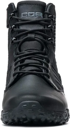 Vista 2 de CQR - Botas tácticas militares para hombre, botas de combate ligeras de 6 pulgadas, botas de trabajo duraderas EDC para exteriores
