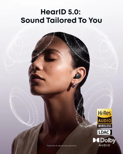Vista 6 de Soundcore Anker Liberty Buds 2 Auriculares inalámbricos con cancelación de Negro