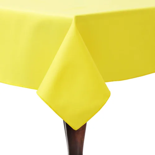 Vista 38 de Ultimate Textile Poly-Cotton Twill 54 x 96-Inch Rectangular Tablecloth Jade