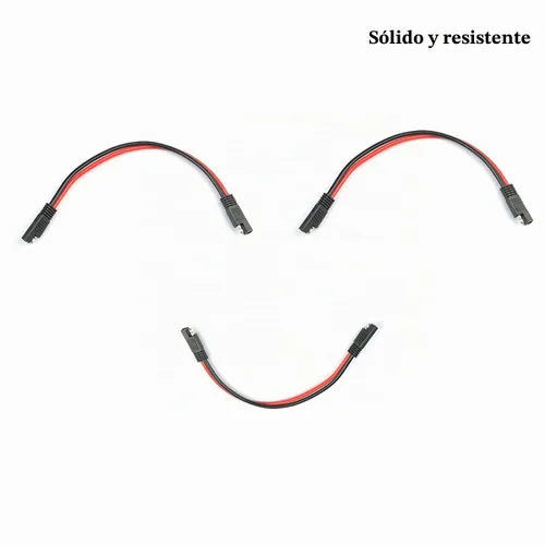 Vista 5 de Paquete de 5 mazos de cables polarizados de desconexión rápida de calibre