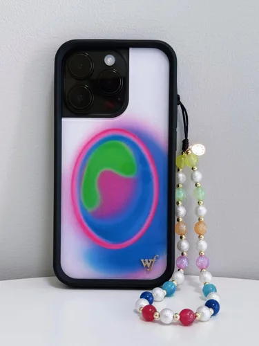 Vista 109 de Drawwind Correa con cuentas para teléfono con pulsera universal, cordón para teléfono celular lindo, pulsera de muñeca con cuentas, cadena de hilo