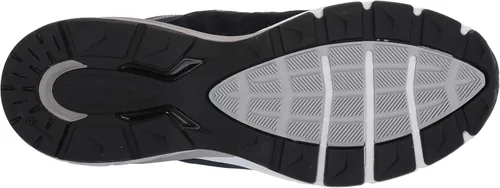 Vista 4 de New Balance Tenis clásicos Heritage para hombre, NegroPlata