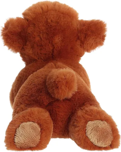 Vista 4 de Aurora® Adorable Mini Flopsie™ Highland - Animal de peluche de ternero de vaca de las tierras altas, facilidad lúdica, compañeros atemporales