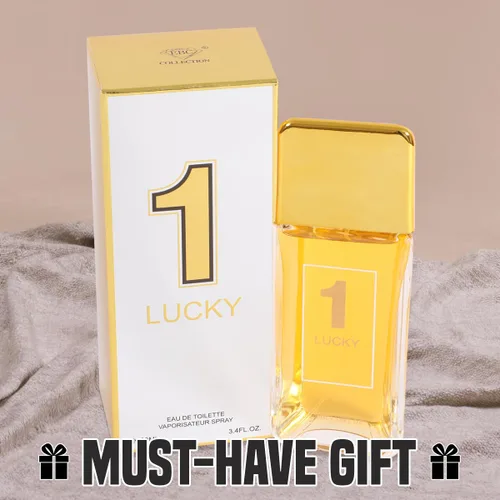 Vista 4 de Lucky 1 Eau de Toilette para hombre Fresh Fruity Woody Masculine Aroma Colonia 3.4 fl oz/3.4 fl oz