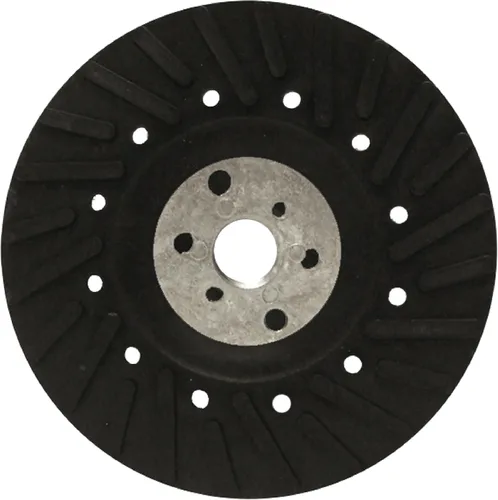 Vista 8 de Mercer Industries 325045-4-1/2" x 5/8"-11 Almohadilla de respaldo estándar para discos de fibra