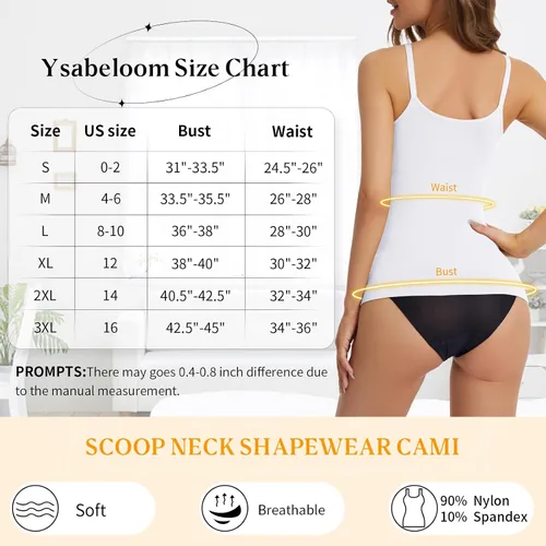 Vista 7 de Ysabeloom Camisola de compresión para mujer, con control de barriga, moldeadora, camiseta de compresión