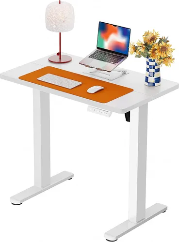 Vista 53 de ErGear - Escritorio eléctrico de pie de altura ajustable, escritorio para estar sentado o de pie de 31.5 x 18.9 pulgadas, escritorio de computadora
