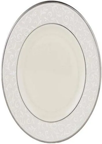 Vista 4 de Lenox Pearl Innocence Rimmed, Tazón de pasta/sopa, marfil