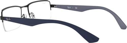 Vista 5 de Ray-Ban RX6331 - Marcos rectangulares de metal para anteojos