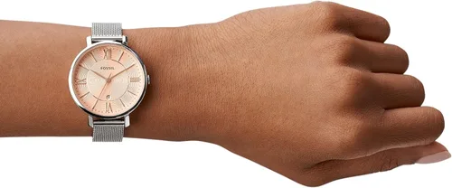 Vista 4 de Fossil - Jacqueline reloj de cuarzo de acero inoxidable para mujer