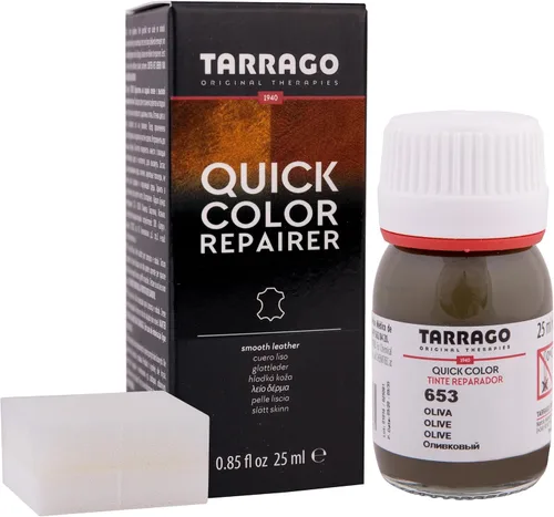 Vista 16 de Tarrago Quick Color Leather Repair - Tinte para zapatos, botas y bolsos, Multicolor Azul Caribe #644